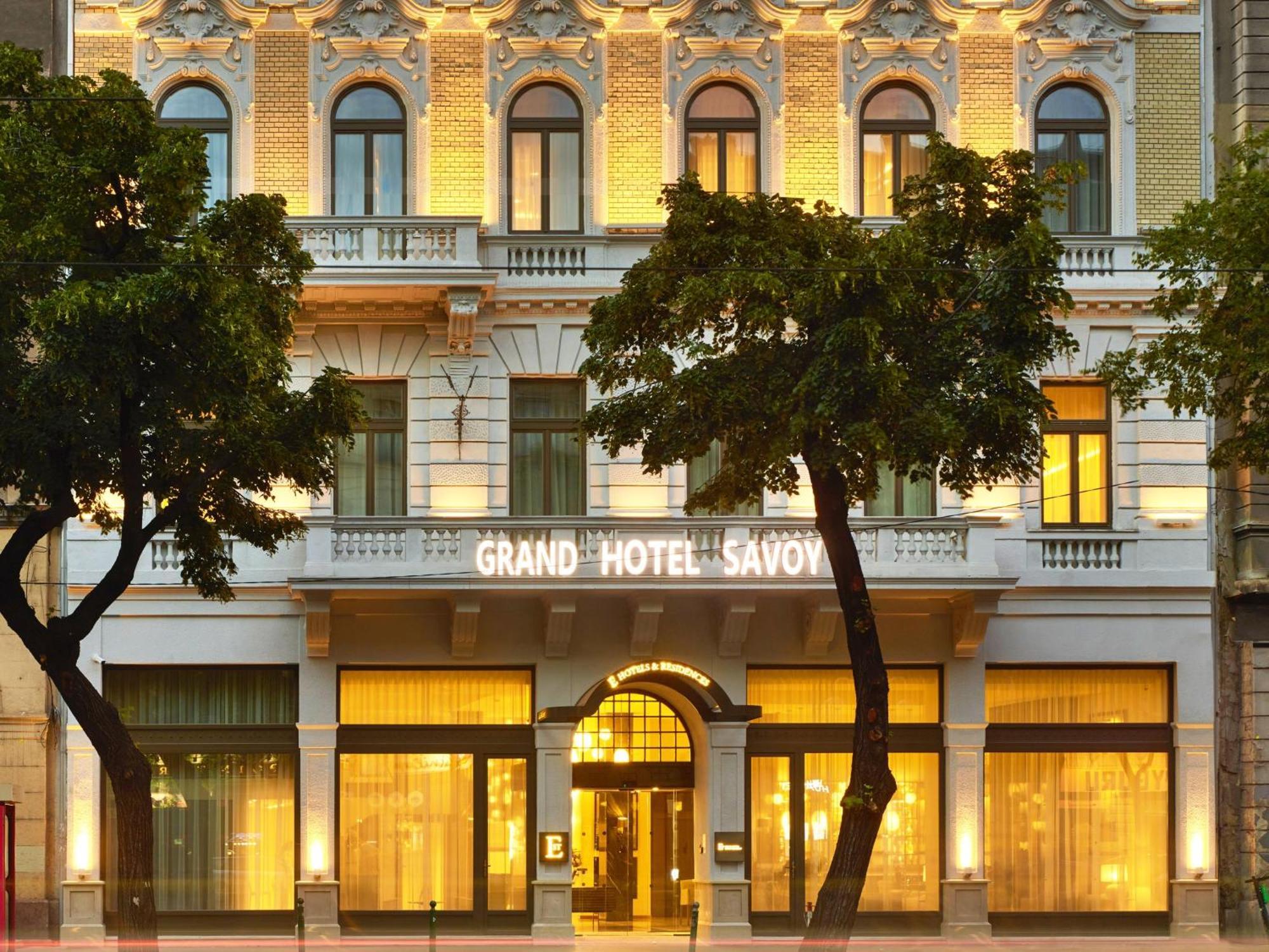 Est Grand Hotel Savoy 布达佩斯 外观 照片